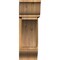 Ekena Millwork Thorton Traditional Rough Sawn Bracket w/ Offset Brace, Western Red Cedar, 8"W x 24"D x 24"H BKT0806X24X24THR01RWR - alternate 4